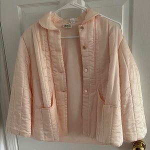 Ladies Pink Bed Coat -vintage